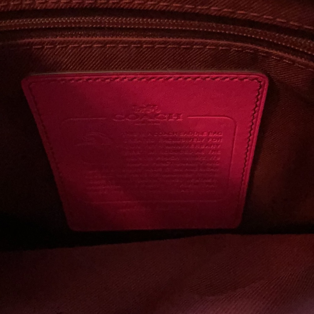 ⭐️HOST PICK⭐️ NWT 💯 Authentic Coach 75th Anniversary Limited Edition Saddle Bag - Picture 4 of 6